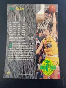 Toni Kukoc Chicago Bulls Croatia Rookie 1993 Classic Games BLANK FRONT ERROR - Picture 1 of 2
