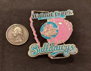Cooperstown Baseball Trading Pin 2025 Walnut Creek Bulldawgs - Picture 1 of 2