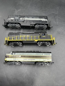 Menge 3 Ho Scale Lokomotive Lot-NYC 5709 Nickel Plate Road 908, Erie Lackawana - Bild 1 von 14