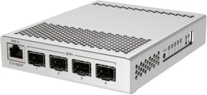 MikroTik 5-Port Desktop Switch 1 Gigabit Ethernet Port, 4 SFP+ 10Gbps Ports (... - Picture 1 of 1