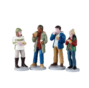 Lemax FOOD TRUCK PATRONS # 52530 Navidad Santas Village Estatuillas 2025 Nuevo - Imagen 1 de 1