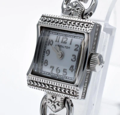 Reloj de mujer vintage [N COMO NUEVO] HAMILTON H312740 280.002 clásico americano Qz JAPÓN Foto 1 de 4