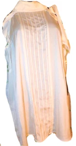 Neu Worthington Bluse Damen XXL Tankbluse Antique Ivory ärmellos Mock Neck - Bild 1 von 6