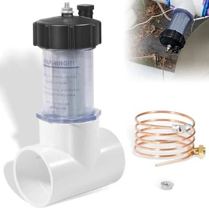 2" Inline Zinc Anode for Saltwater Pool 104D Pool Zinc Anode Protect Metal Parts - Picture 1 of 9