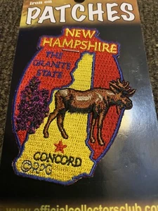 State Of New Hampshire Souvenir Bügelbild Patch - Bild 1 von 1