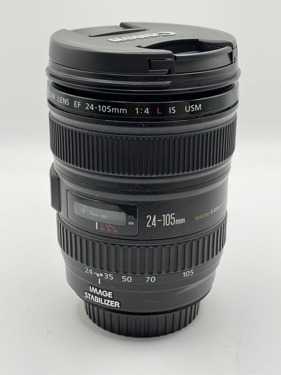 キャノン　EF24-105mm F4L IS USM canon 点検済みレンズ キャノンEF24-105mm F4L IS USM canon 点検済みレンズ