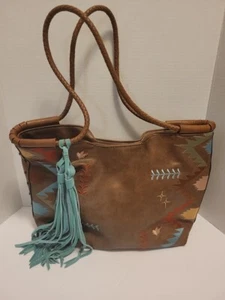 Catchfly Studio Concealed Weapon Purse Aztec Country Boho - Picture 1 of 11