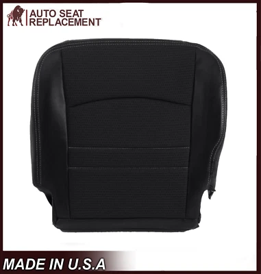 Cubierta de asiento de tela gris oscuro inferior para Dodge Ram Sport 2009 2010 2011 12 Foto 1 de 4