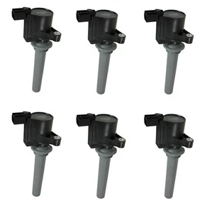 6 NGK Engine Direct Ignition Coils Set for Ford for Mazda for Mercury V6 3.0L - Picture 1 of 1