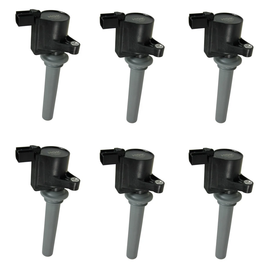 Juego de 6 bobinas de encendido directo de motor NGK para Ford para Mazda para Mercury V6 3,0 L Foto 1 de 4