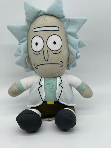Rick Mini Plush Toy Factory  10” From Rick and Morty Adult Swim Stuffed Toy 2019 Cover