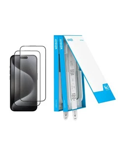 Anker Screen Protector for iPhone 15 Pro Bubble-and-Dust-Free iPhone HD Tempe... - Picture 1 of 7