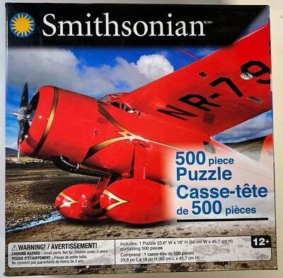 Совершенно новый!! 500 шт. Smithsonian LOCKHEED MODEL 5B VEGA головоломка НОВАЯ - Изображение 1 из 2