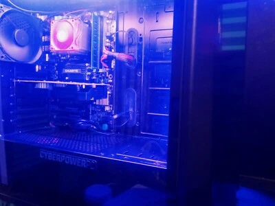 Cyberpower Gaming Pc Rx 550 Fx 6300 8gb Ram 500gb Storage  - Image 1 of 4