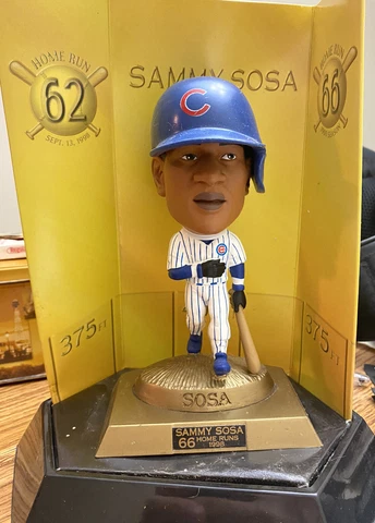 1998 Sammy Sosa 62 homer Doll Cover