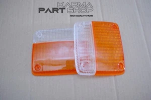 TOYOTA LAND CRUISER BJ40 BJ42 FJ40 FJ43 FRONT TURN SIGNAL LENS SET - Picture 1 of 3