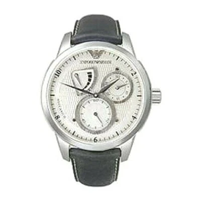 Reloj automático para hombre Emporio Armani Meccanico correa de cuero AR4607 Foto 1 de 3