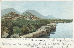 AJMER - Anna Sagar Lake Ajmere - India - udb - 1906 - Picture 1 of 2