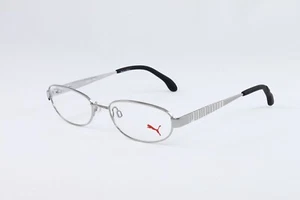 Anteojos unisex Puma Youth PU15420 plateados 51 mm marco pequeño ¡NUEVOS! - Imagen 1 de 3
