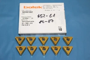 10x Botek 502001062 placas de perforación placas reversibles placas de corte reversibles 22-1300-210 - Imagen 1 de 6