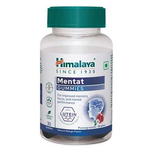 Pack of 10 X Himalaya Mentat 30 Gummies support memory, focus - Picture 1 of 4
