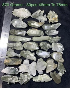 7690 Carats Chlorine Quartz Specimens Lot of 73 Pieces. - Picture 1 of 21