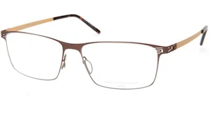 NEW PRODESIGN DENMARK 6161 c.5011 Brown EYEGLASSES 56-15-145 B37mm - Picture 1 of 9