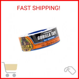 Gorilla All Weather Outdoor Waterproof Duct Tape, UV and Temperature Resistant, - Picture 1 of 2