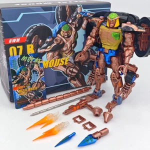 TA TransArt Toys TA BWM-07B Transformation METAL Rattrap Mouse Bandits Beast War - Picture 1 of 7
