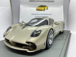 BBR P18223 PAGANI UTOPIA GRIGIO RINASCIMENTO RENAISSANCE GREY L/E 1:18 SCALE - Picture 1 of 14