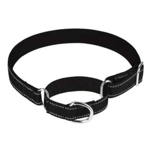 Premium Half Choker Dog Training Collar, Padded, Black, M - L - Picture 1 of 2