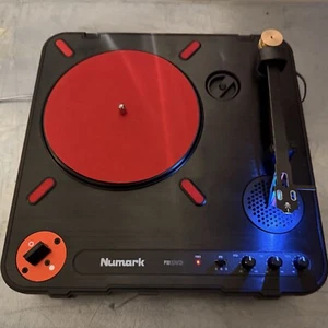 Numark PT01 Scratch Portable Turntable + Tone Arm Upgrade + Preamp stage - Picture 1 of 15