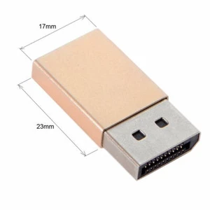 Adaptador de pantalla virtual DP Displayport emulador fantasma ficticio sin cabeza conector - Imagen 1 de 8
