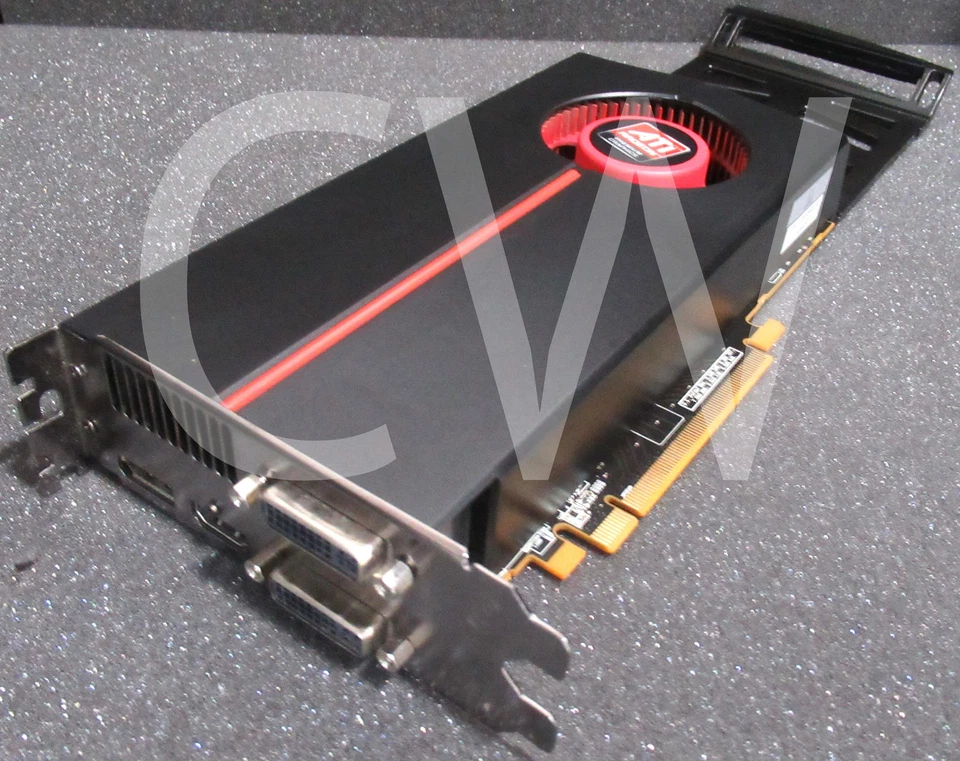 8PJF8 Dell ATI Radeon HD 6770 1GB GDDR5 128-Bit PCI-E 2.1 Video Graphics Card - Image 1 of 3