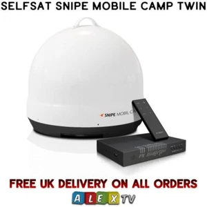 Selfsat Snipe Mobil Camping Doble GPS Automatizado Portátil Satelital Plato Móvil - Imagen 1 de 7