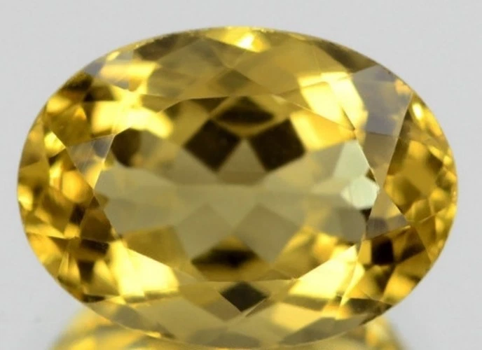 GOLDEN CITRINE 16 x 12 MM OVAL CUT ALL NATURAL Foto 1 de 1