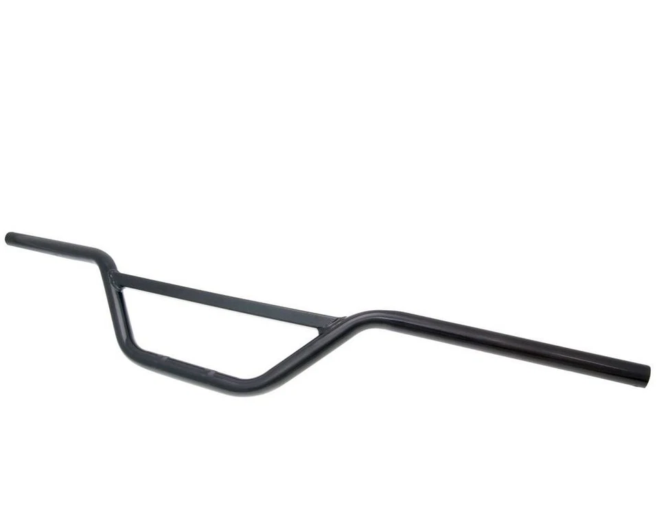 Lenker Motocross mit Strebe Stahl schwarz 22mm Aufnahme 860mm Moped Motorrad SM - Bild 1 von 1