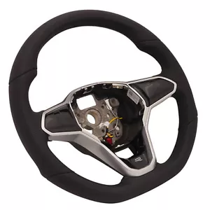Touch Multifunktion Sportlenkrad heizbar VW Golf 8 VIII r Line T-Roc Arteon 20 - Picture 1 of 5