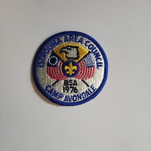 Patch Vintage 1976 BSA Istrouma Area Council Camp Avondale Aufnäher Louisiana - Bild 1 von 2
