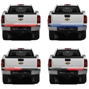 60" Red & White LED Truck Tailgate Tail Light Back-Up Light Bar Strip W/ Reverse - Picture 1 of 7