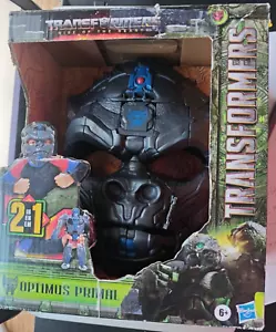 Transformers Rise of the Beasts Optimus Primal 5-Inch 5" 2-in-1 Converting Mask - Picture 1 of 4