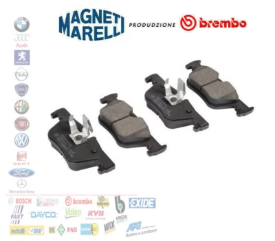 PASTIGLIE FRENO POSTERIORI BMW SERIE 1 F20 2 F22 F23 3 F30 MARELLI 363916060911 - Immagine 1 di 4