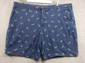 George-Men Shorts-Size 42-Navy Blue Pineapple Design Hawaiian - Picture 1 of 7