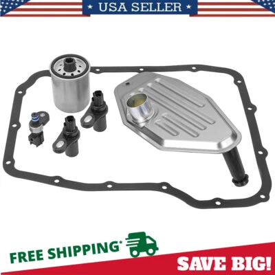 Kit de filtro de transmisión con junta de cacerola para 2011-UP RAM 1500 2500 3500 Foto 1 de 4