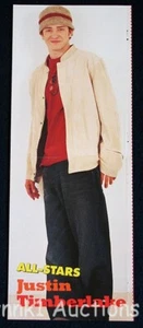 Justin Timberlake Poster Centerfold 3452A Nicky Byrnes All-Stars on back - Picture 1 of 2