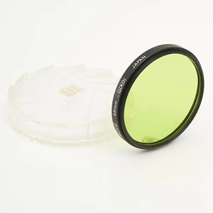 HOYA 49mm GREEN  G(XO) GLASS FILTER In CASE #AC774 - Picture 1 of 2