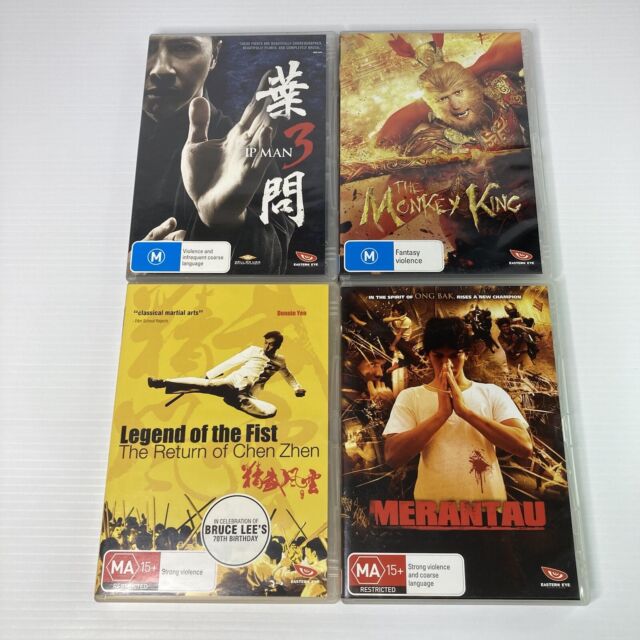 Dvd Coletanea O Grande Mestre Ip Man 1, 2, 3