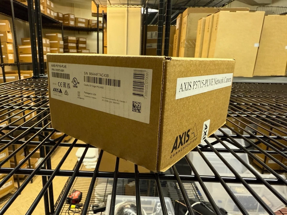 Axis Communications P3715-PLVE Dual Sensor IP Indoor/Outdoor Security Camera