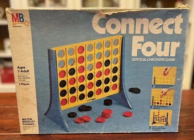 Vintage Milton Bradley Connect Four Family Board Game 1979 - Image 1 of 4