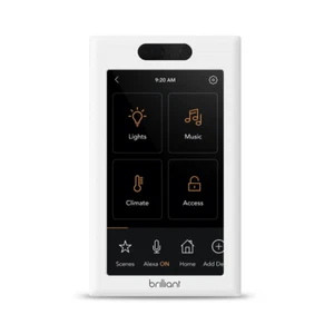 Brilliant Smart Home Steuerung Lichtschalter Panel BHA-120US-WH1 - NEU - Bild 1 von 4